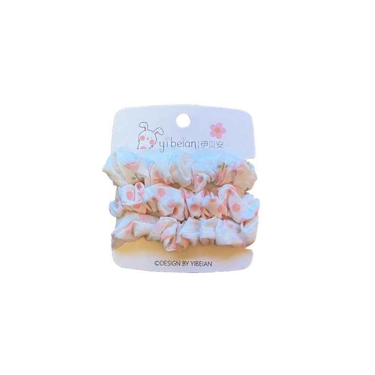 کش مو سه تایی صورتی