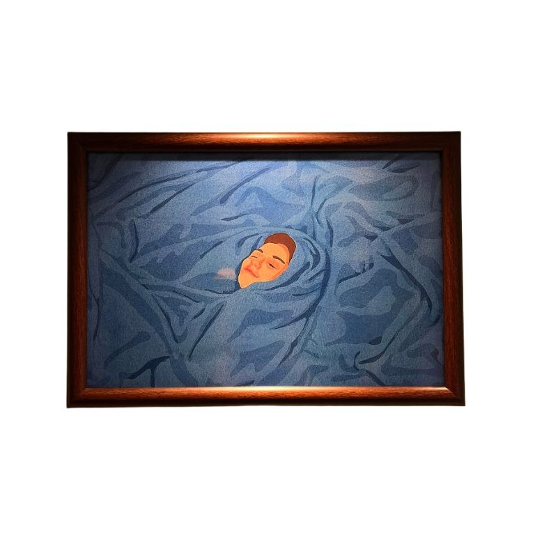 تابلو خواب قاب قهوه ای